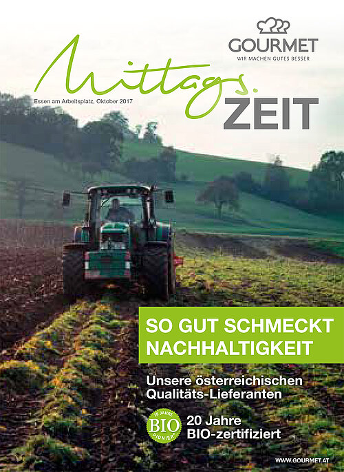 Mittagszeit Kundenmagazin Cover