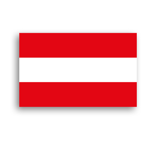 Österreich-Flagge